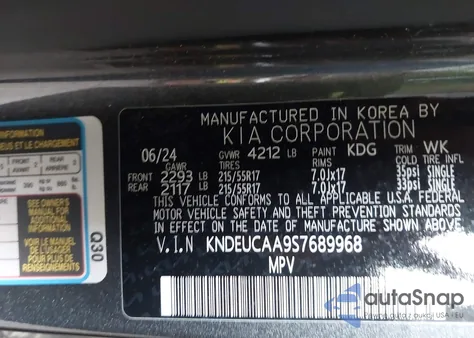 2025 Kia Seltos S from USA, damaged, VIN KNDEUCAA9S7689968